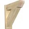 Ekena Millwork Traditional Slat Rough Sawn Outlooker, Douglas Fir, 8"W x 26"D x 26"H OUT08X26X26TRA06RDF - alternate 1